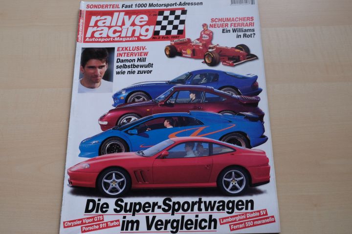 Deckblatt Rallye Racing (02/1997)